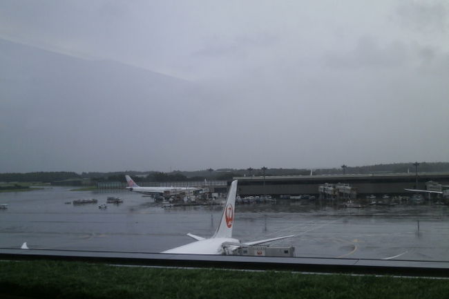 2時間前に成田空港に着きました。<br /><br />キャセイパシフィック航空１０：００発<br /><br />時間があるので、空港内をぶらぶらしてます。