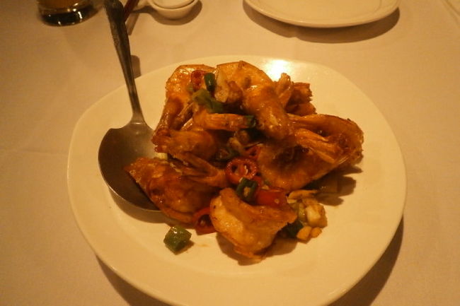 孫と2人旅なので、いろいろなものが食べれないのが残念です<br /><br />海老の揚げたもの（名前忘れました）<br /><br />海老が大きくプリプリしてます