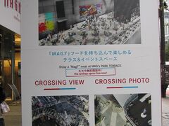 渋谷の街を歩いていたらMAGNET by SHIBUYA109のテラスが無料開放中の看板が目に留まったので行ってみました。