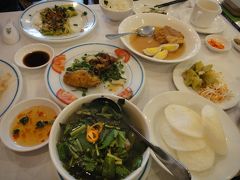 12月18日　今日もお二人さんと待ち合わせしています。友人＋1人と落ち合って、3人でHoang Yenでお昼ごはんを食べました。