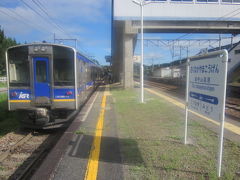 で、奥中山高原駅に下車。

この駅に降り立つのは、果たして何年振りだろう…。