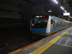 電車での移動