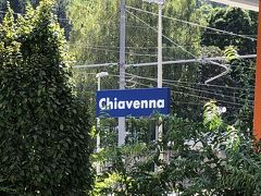 道中イタリアの小さな町Chiavennaに立ち寄ります。