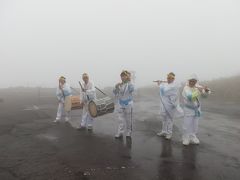 【白神山地世界遺産登録25周年記念イベント】でスカイウォーキングの出発式です。