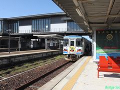 【美濃太田駅】
ここがスタート。ここまではＩＣカードが使えます。長良川鉄道の始発駅でもあるので、そのうち乗ってみたいと思います。