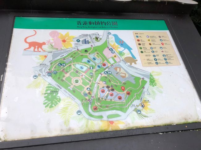 こちらはなんと「無料」で入ることができます。園内はサルと鳥がいます。<br />オーシャンパークのほうがたくさん動物がいるのは知っているのですが、何せ入場料が高い！<br /><br />地元の人しかいないし、のんびりした雰囲気だったので坂道さえなければいいのにと切に思いました。