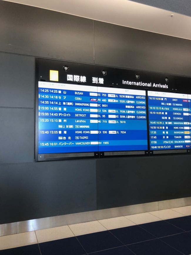 無事にセントレアに到着。入国では顔認証システムの運用が始まっています。旅慣れた人はそちらでサクサク入国していました。<br />こうして無事に帰国しました。