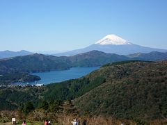 大観山からの富士山と芦ノ湖