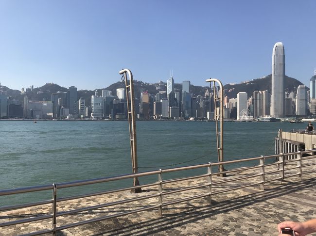 朝のビクトリアハーバーは気持ちがいい！