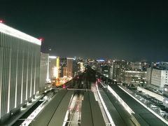 在来線ホームが見下ろせるようになってます&#127753;
人があまりいないのでデートにもオススメ笑
新幹線の時間までここで行き交う電車を眺めました

月一しか会えないから別れはさみしいと思いながらも
翌日の仕事のために帰る自分でした  (終わり)