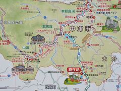 そこからすぐの深耶馬渓へ。この辺のMAP。

耶馬渓って色々あるんだね。知らなかった。