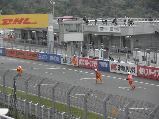 迅速な撤収作業。