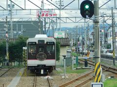 2018.09.16　福島ゆき普通列車車内
沿線の中心の桜水。「いい電」が止まっている。東北地区は“E電”のような車両ばかりである。