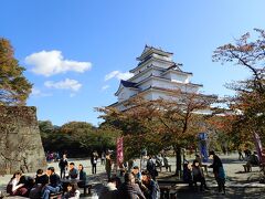 天守閣がみえました！