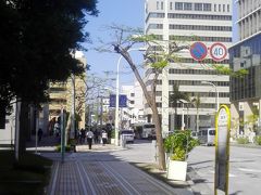 ゆいレールに乗って　県庁前駅
すこーしだけ　時間あります
那覇唯一の　ビーチを見に行きます
松山通りを　海方向へ