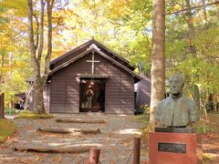 さらにその先のショー記念礼拝堂へ。中は入らなかったけれど、入口まで行き厳かな気持ちに。