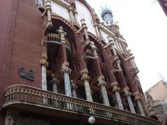 カタルーニャ音楽堂を通って、ピカソ美術館へ。