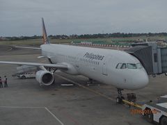 成田空港からフィリピン航空でセブに向かいます。
（これは帰りの飛行機の写真です）