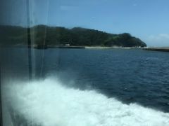 フェリーはなく汽船で沼島へ