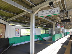 室生口大野の駅。

フリー乗車区間の最初の駅を出るときに、行きの切符は回収されます。