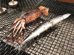 新鮮なイカと秋刀魚を。