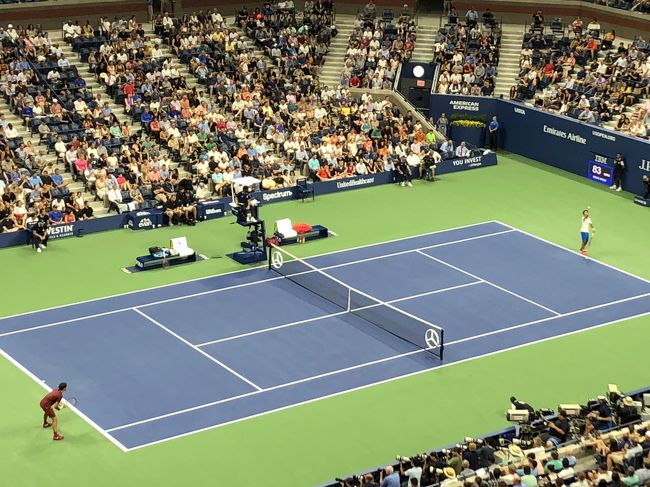 18年全米オープンテニス観戦の夏 トップ選手のプレーを目の前で堪能 ニューヨーク アメリカ の旅行記 ブログ By Mwさん フォートラベル