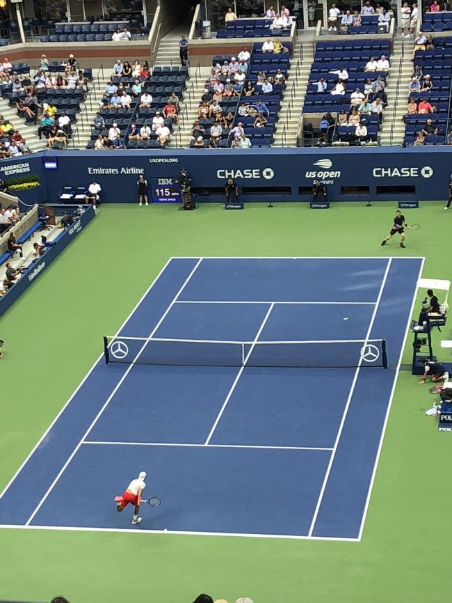 18年全米オープンテニス観戦の夏 トップ選手のプレーを目の前で堪能 ニューヨーク アメリカ の旅行記 ブログ By Mwさん フォートラベル