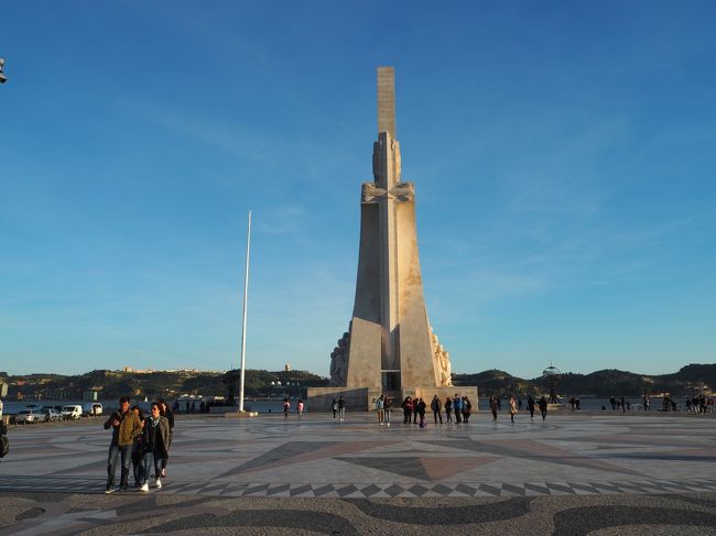 続いてやって来たのは<br />発見のモニュメント。<br />これは、リスボン観光で絶対訪れて見たかった場所！