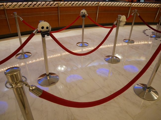 ロープにはお化け☆<br /><br />自分たちでお部屋に向かいます～