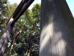 高さ12m、幅17.1mという大きさは、木造鳥居としては日本最大。
材質はヒノキです。