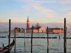 San Giorgio Maggiore @Venezia（夕日に照らされたサン ジョルジョ マッジョーレ）