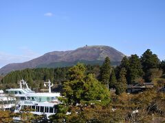 翌朝、8時起床。駒ヶ岳の山頂もくっきり。