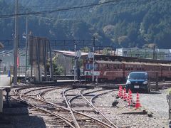 千頭駅のそばに道の駅があります。そこに駐車しました。