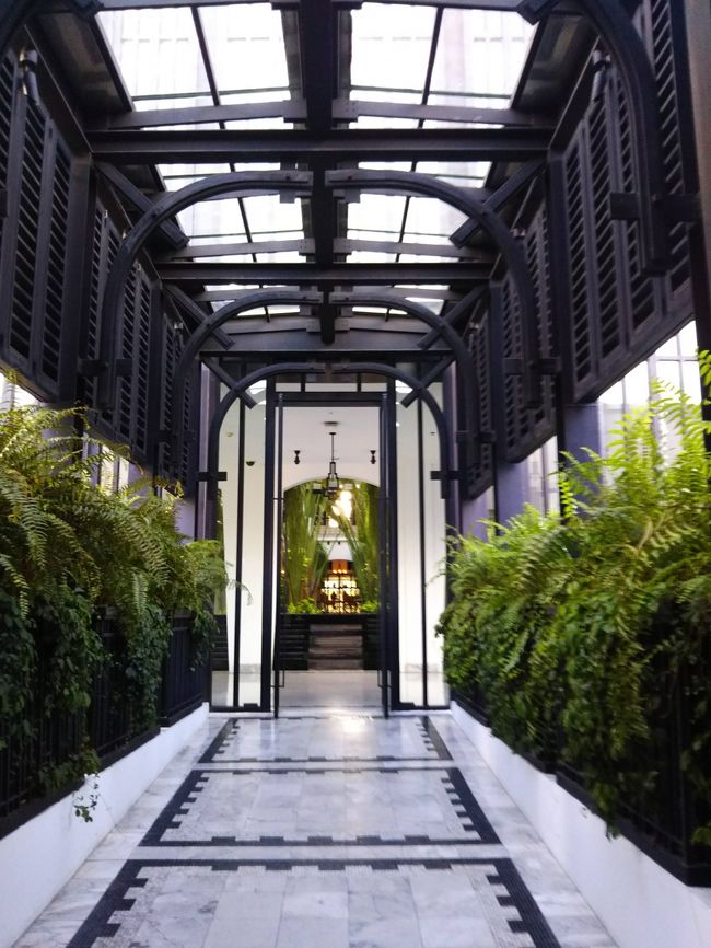 ここから先は宿泊客のみ立ち入り可です。