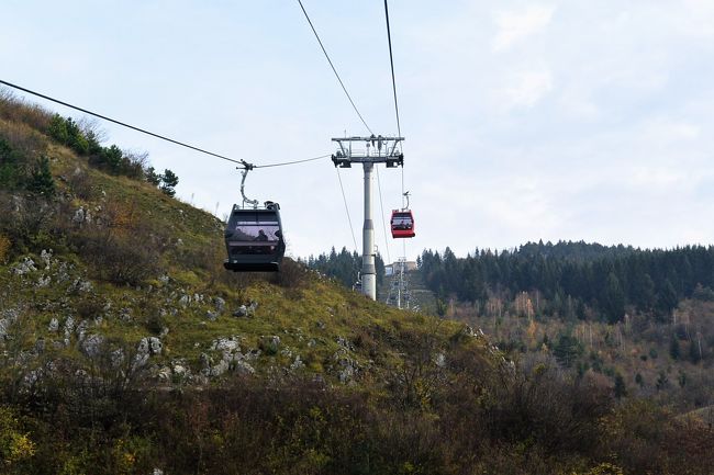 サラエボ・ロープウェイからの眺め。