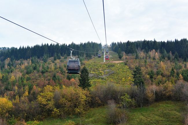 サラエボ・ロープウェイからの眺め。
