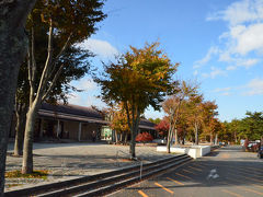 道の駅なるさわに着きました。
紅葉は綺麗ですが、風で結構、葉が落ち始めています。
少し遅かったのかな。

道の駅なるさわ