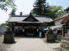 眞田神社本殿。
御朱印をいただきました。