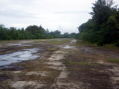 ペリリュー島飛行場跡です。米軍はこの飛行場があることでペリリュー島を先取を狙ってました。