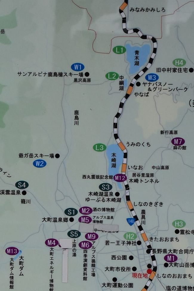 葛温泉仙人閣と大糸線ヤナバスキー場前駅 ~いで湯の里と列車の停車しない駅~(長野)