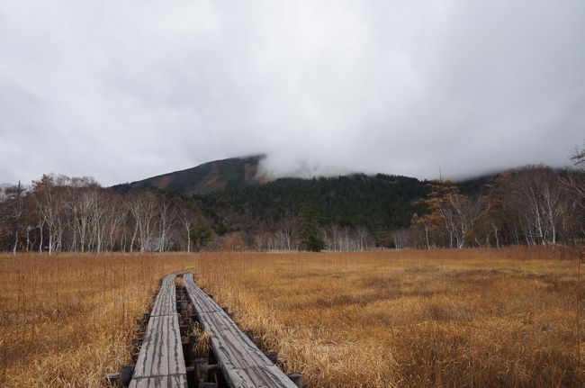 尾瀬ヶ原に出ました。<br /><br />バスや直通の電車が終わってしまうと、こんなにも人が少ないんだね、、、でもこんな尾瀬が好き☆