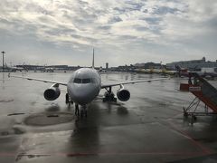 出発は成田空港。春秋航空はLCCなので第３ターミナルへ向かう必要があります。写真はたまたま撮ったジェットスタージャパンの飛行機です。