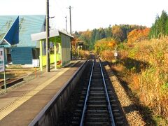 途中駅はほとんど乗降がなく、相野々で数人が乗ってきた他は、ゆだ高原でハイキング客が下車した程度でした。