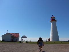 すぐに、Point Prim Lighthouseに到着
円筒形の灯台って珍しいかも。