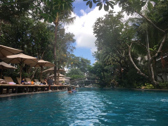 午前中はここでプカプカ～