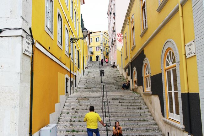 リスボンの坂。