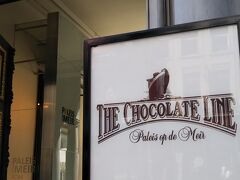 元王宮の中にあるチョコレートショップ