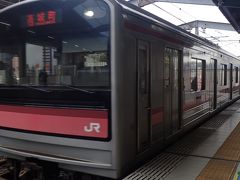 …と、そうこうしている内に駅到着
電車で