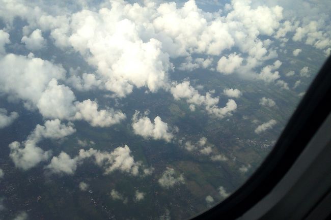 すぐに雲の上になりました。