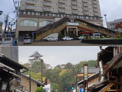 　ターミナル駅っぽい犬山で下車。ここの駅舎は、集合住宅と一体になってるのか？洗濯物や布団が干してあって、妙に生活感のある駅だな。

　犬山では国宝犬山城を見学。